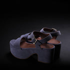 L'Autre Chose Scarpa Donna Sandalo Tacco 7.5 Suede Modello Wedge