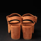 L'Autre Chose Scarpa Donna Sandalo Tacco 7.5 Suede Modello Wedge