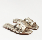 Sam Edelman Sandalo Donna Versatile E Facile DA Abbinare Senza Tacco Cuoio O Cork