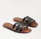 Sam Edelman Sandalo Donna Versatile E Facile DA Abbinare Senza Tacco Cuoio O Cork