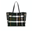 Gianni Chiarini Borsa Modello Shopping Scozzese