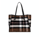 Gianni Chiarini Borsa Modello Shopping Scozzese