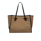 Gianni Chiarini Borsa Modello Shopping Tinta Unita IN Canvas