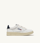Sneakers Medalist Low In Pelle Bianco Blu Autry