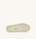 Autry Sneakers Medalist Low In Pelle Bianco Rosso