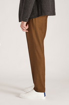 Pantalone Tapered Fit in Flanella Ruggine - Incotex Venezia 1951