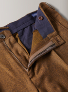 Pantalone Tapered Fit in Flanella Ruggine - Incotex Venezia 1951
