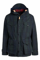 Rain Weekender Coat 7070 - DW Black Watch - Manifattura Ceccarelli