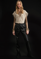 Jogger in Eco Pelle Atena - Kristina Ti
