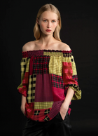 Blusa Tartan Lucilla - Kristina Ti