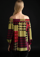 Blusa Tartan Lucilla - Kristina Ti