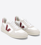 V - 10 B - Mesh White Natural Marsala - Veja