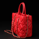 Avenue 67 Borsa Donna Tracolla Metallo/Pelle e Due Manici Mod. Leila Pelle Savage Matellase