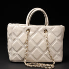 Avenue 67 Borsa Donna Tracolla Metallo/Pelle e Due Manici Mod. Leila Pelle Savage Matellase