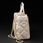 Avenue 67 Borsa Donna Tracolla Metallo/Pelle e Due Manici Mod. Leila Pelle Savage Matellase