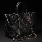 Avenue 67 Borsa Donna Tracolla Metallo/Pelle e Due Manici Mod. Leila Pelle Savage Matellase