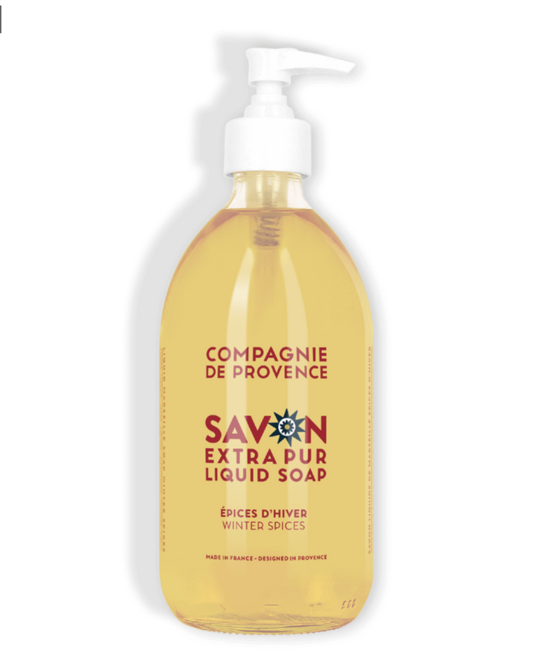 COMPAGNIE DE Provence Sapone Liquido 500 ml SAVON EXTRA PUR LIQUID SOAP EPICES D'HIVER