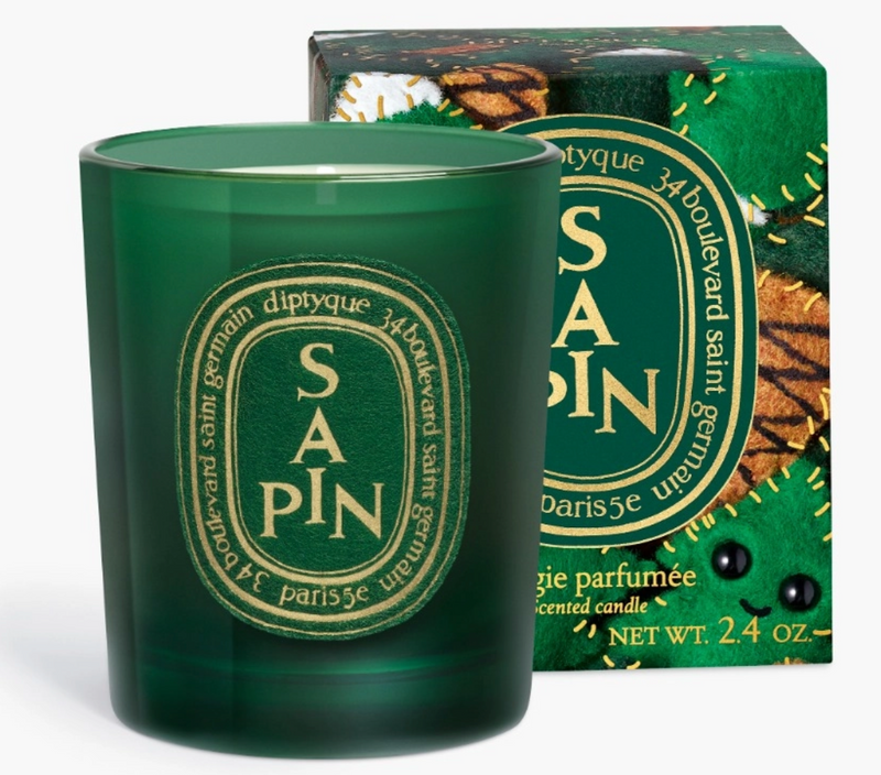 DIPTYQUE CANDELA NATALE 2024 SAPIN 190GR O 70GR