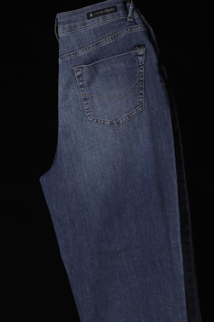 Cigala's Jeans Denim Donna A Palazzo Mod. Five Pock