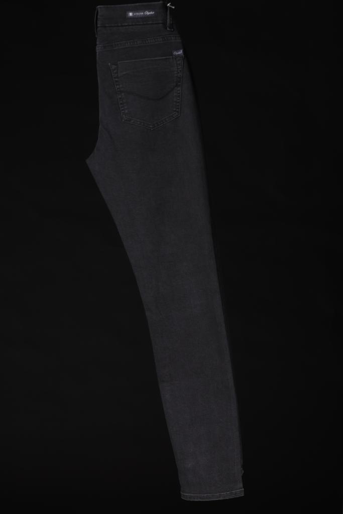 Cigala's Jeans  Denim Black Donna Modello Skinny