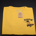 Blker T-Shirt Uomo Mezza Manica Stampa Surfing Cowboy