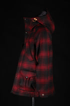 Maniafatture Ceccarelli Giacca Uomo Scozzese Imbottita Mod. Fisherman Parka