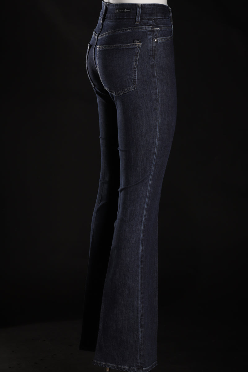 Cigala's Jeans Donna a Zampa Denim Scuro