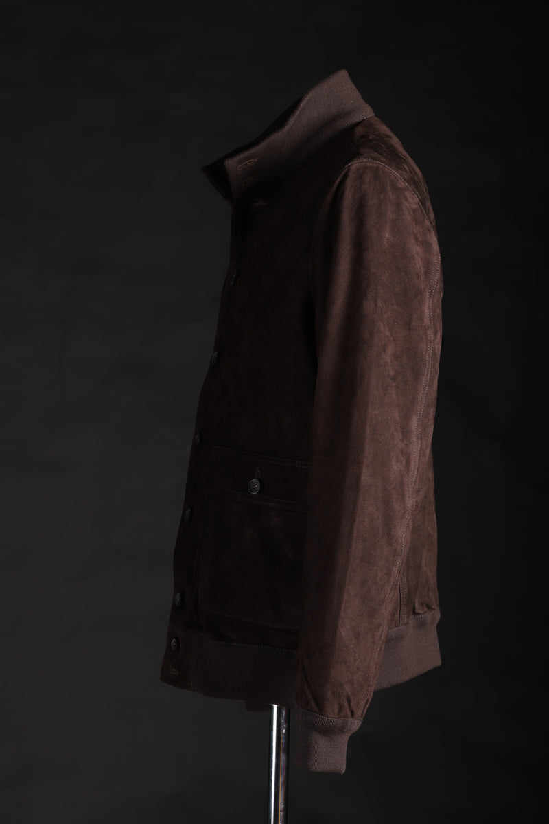 A.D'Amico Giaccone  Bomber Mod.Fulton IN Suede