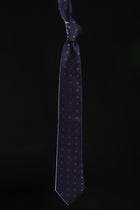 Church's Cravatta IN Seta Disegno Cravatta Fondo Blu 