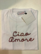 Giada Benincasa - T-Shirt M/M Swaroski Ciao Amore Art.F0803T