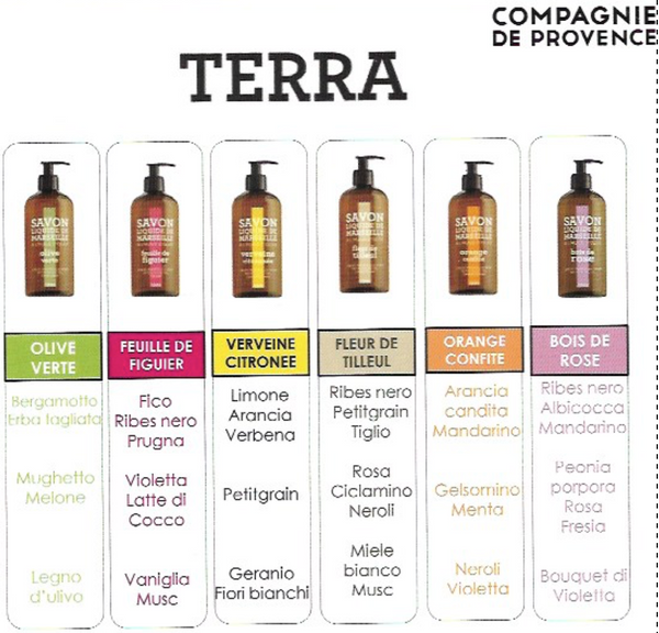 Compagnie DE Provence -TERRA - Savon Liquide 500ml