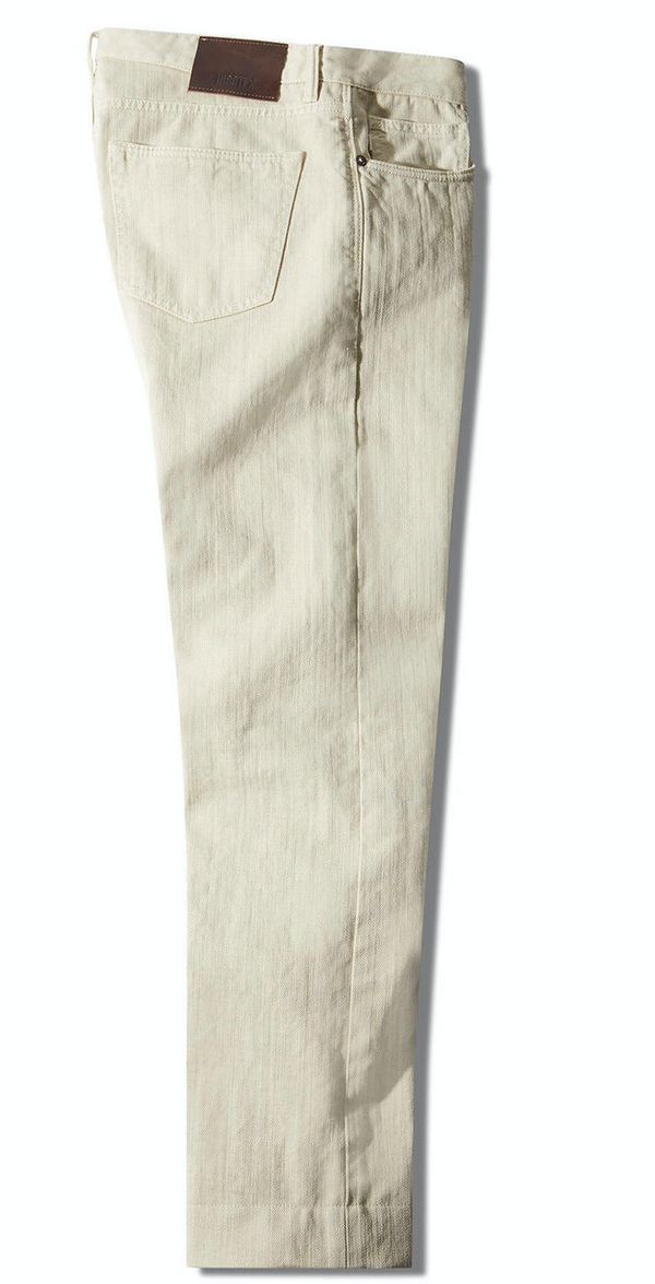 Incotex - Slowear Jeans Uomo Colore Panna Mod.Skyc