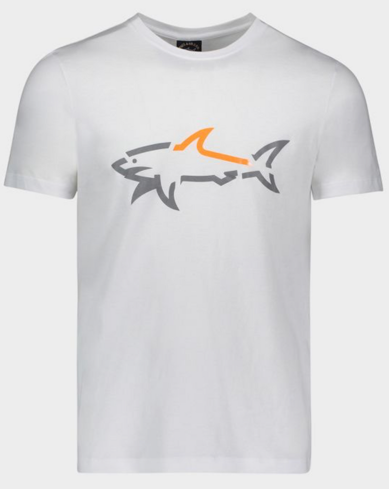 Paul & Shark T-Shirt Uomo Mezza Manica Cotone Con Logo Stampato