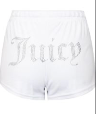 Juicy Couture Donna Track Velour Shorts Mod. Tamia