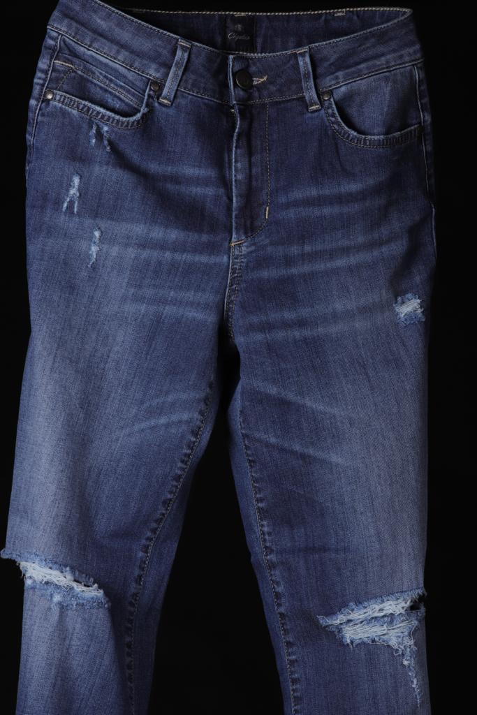 Cigala's Jeans  Denim Donna Modello Palazzo Crop